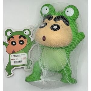 Crayon Shin-chan Frog Suit Licensed Squishy Toy E-lid Kingdom PU Figure
